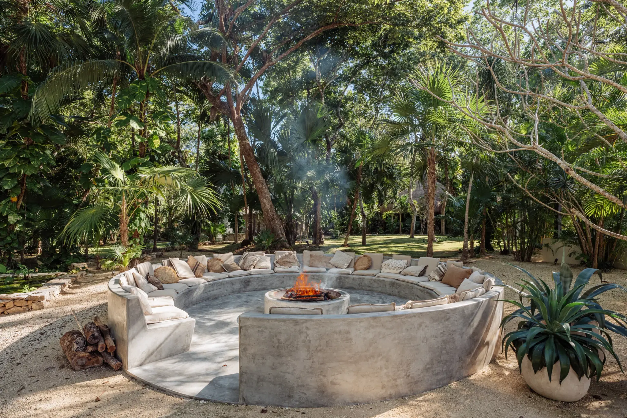Company retreat venue at Onze Xpuha, off-site cenote resort in the Riviera Maya